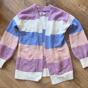 SO Colorblock Cardigan - Size 10 / 12
